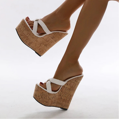 The Iris Party Wedge