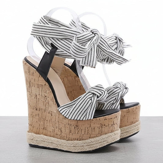 The Selene Gladiator Wedge