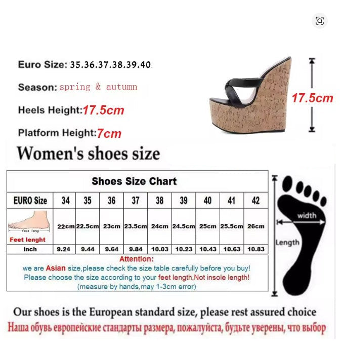 The Iris Party Wedge