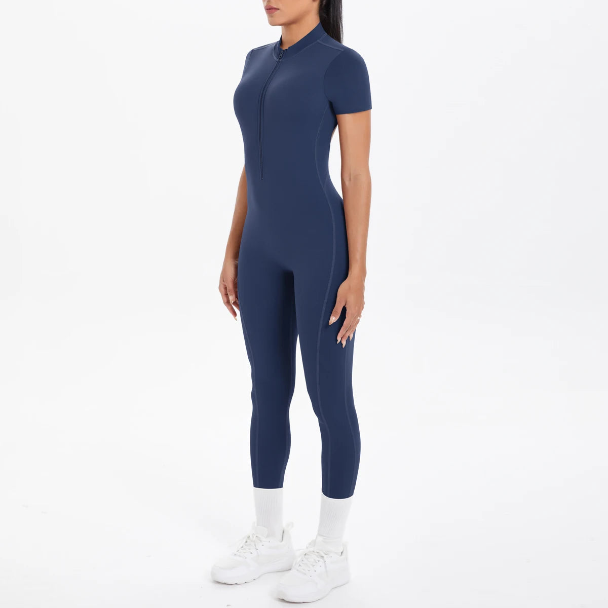 The Aura Short-Sleeved Jumpsuit