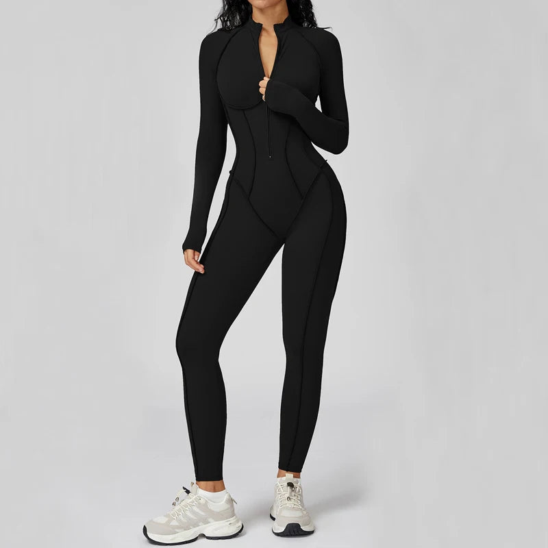 The Artemis Zip-Up Unitard