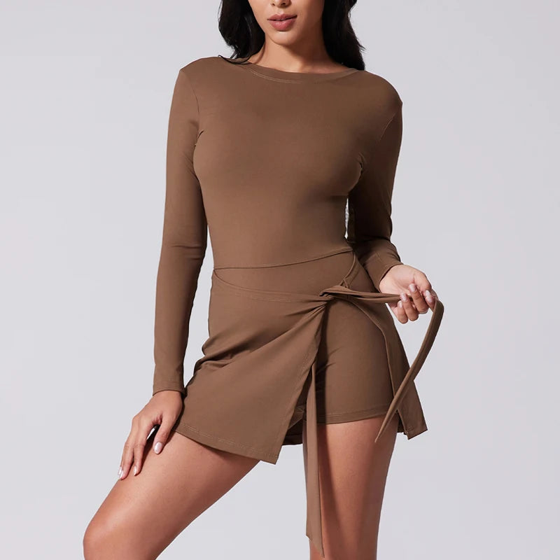 The Aphrodite High-Neck Dress