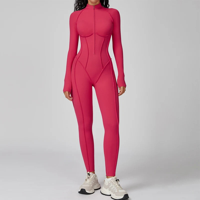 The Artemis Zip-Up Unitard