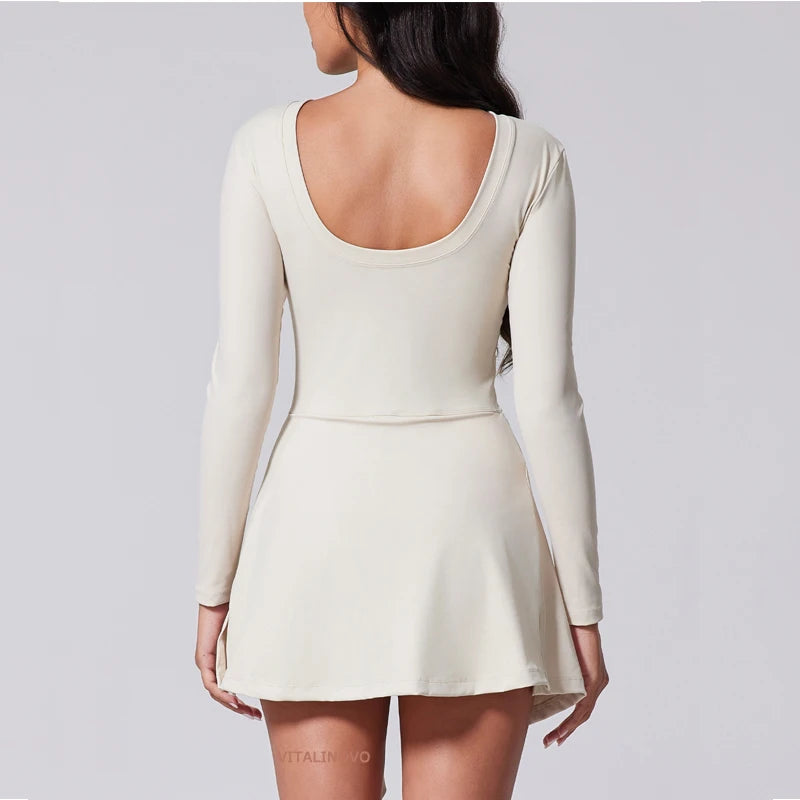 The Aphrodite High-Neck Dress