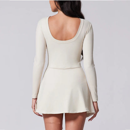 The Aphrodite High-Neck Dress