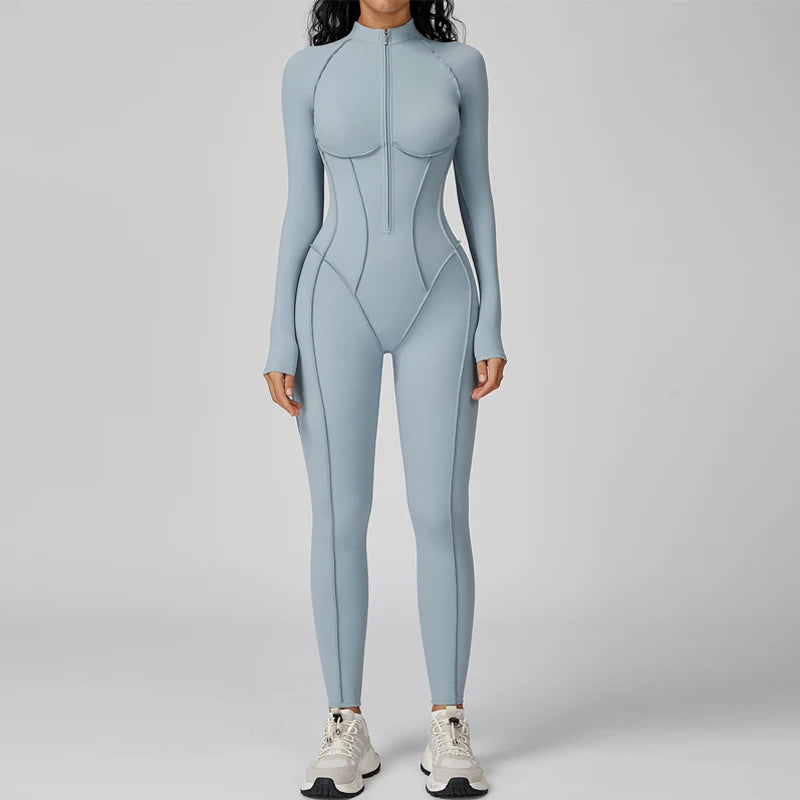 The Artemis Zip-Up Unitard